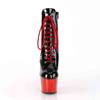 Pleaser - ADORE1020 Plattformstiefel, Poledance Schuhe - Pole dance schuhe - Schwarz/Rot Product image